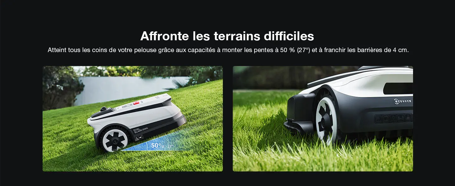 Robot tondeuse Ecovacs Goat A1600 LiDAR Pro Care Kit Robot Ton… — contenu détaillé 17