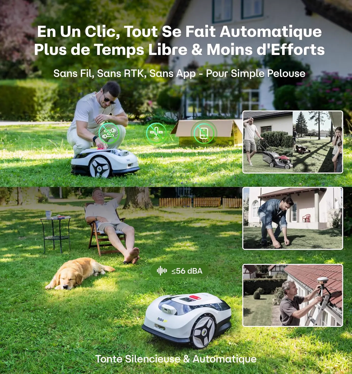 Robot tondeuse Raccoon 2 SE Robot Tondeuse-600m² vue 4