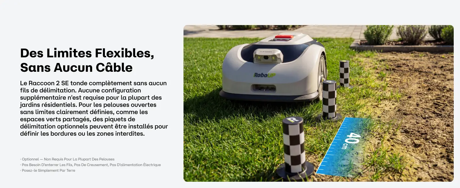 Robot tondeuse Raccoon 2 SE Robot Tondeuse-600m² — contenu détaillé 11