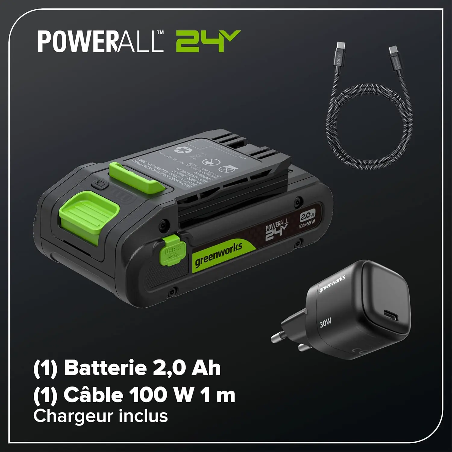 Tronçonneuse à batterie en bois vue 4