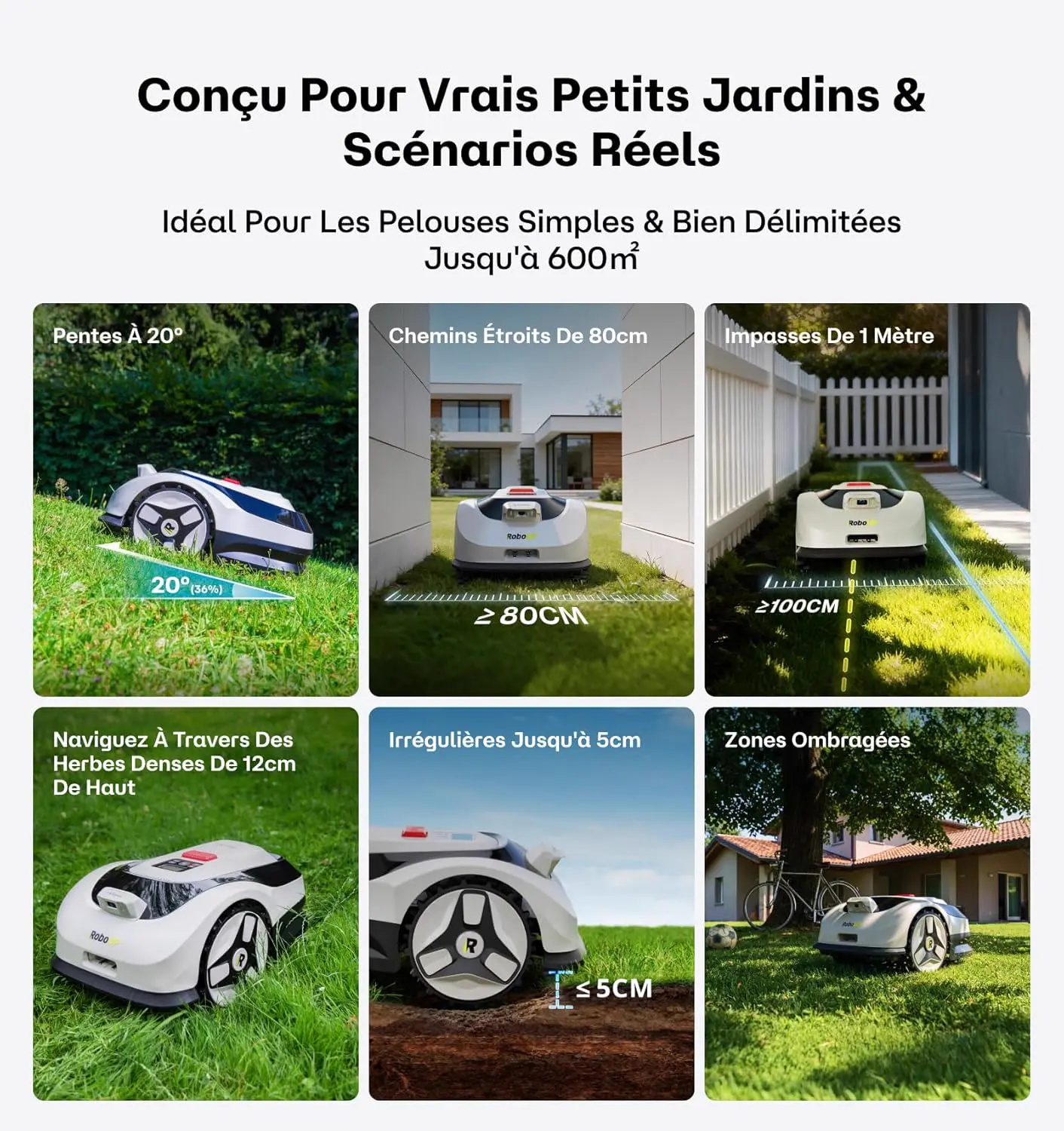 Robot tondeuse Raccoon 2 SE Robot Tondeuse vue 3