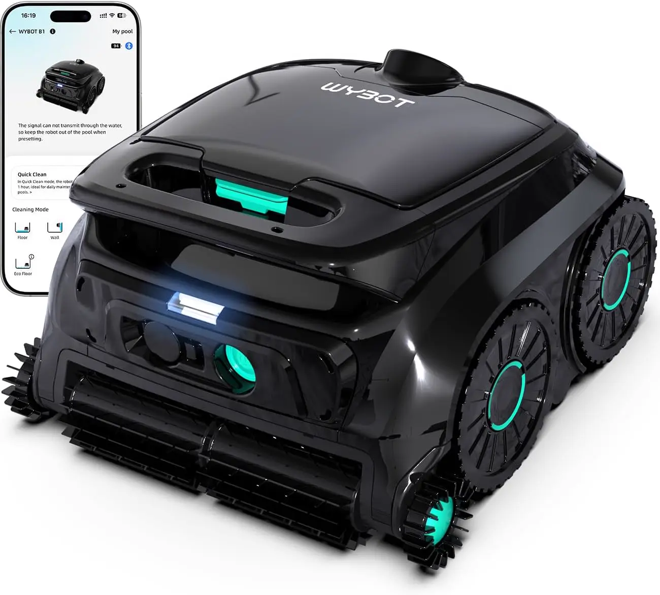 WYBOT OS600 Robot Piscine sans Fil
