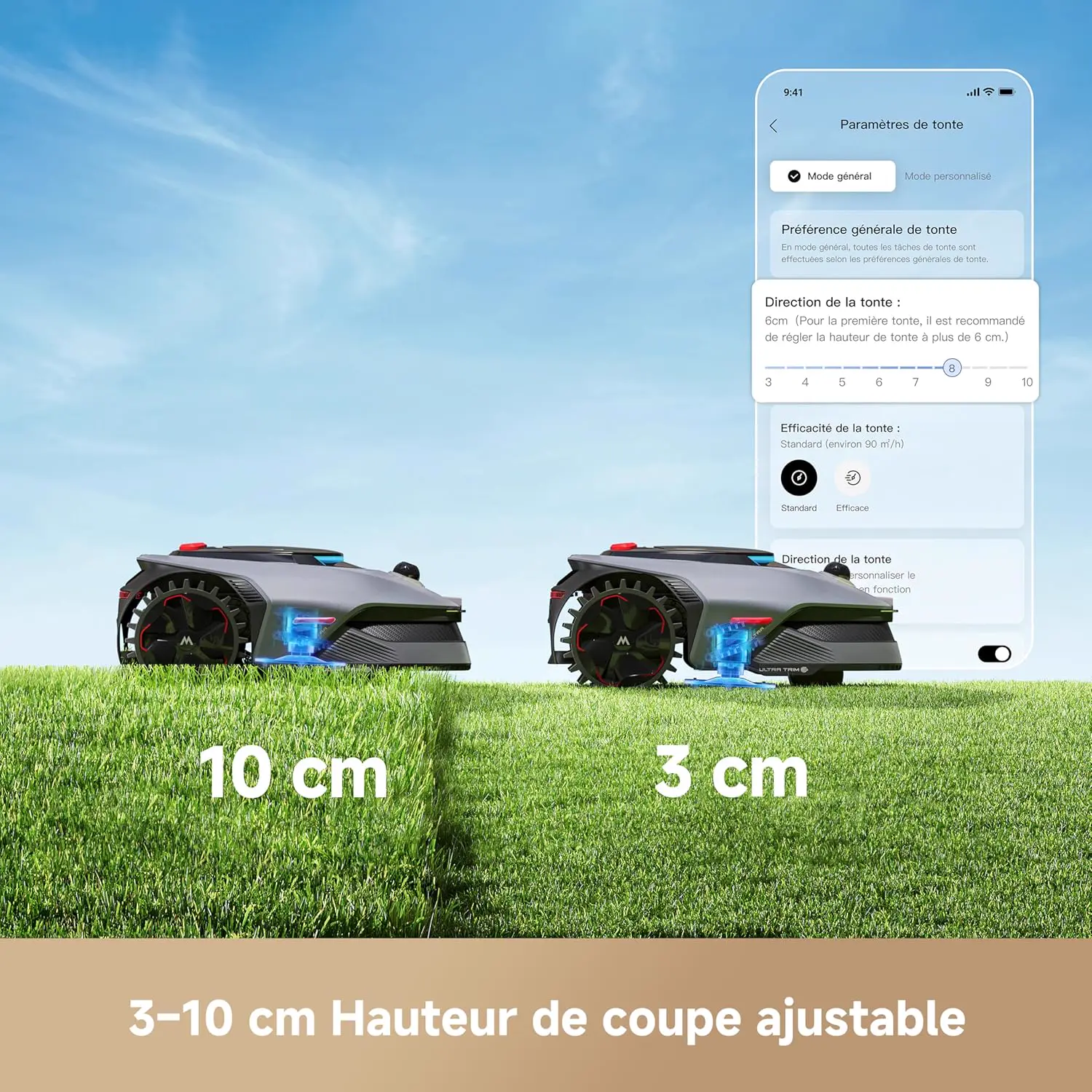 Tondeuse autoportée MOVA LiDAX Ultra 1600 Robot Tondeuse sans… vue 7