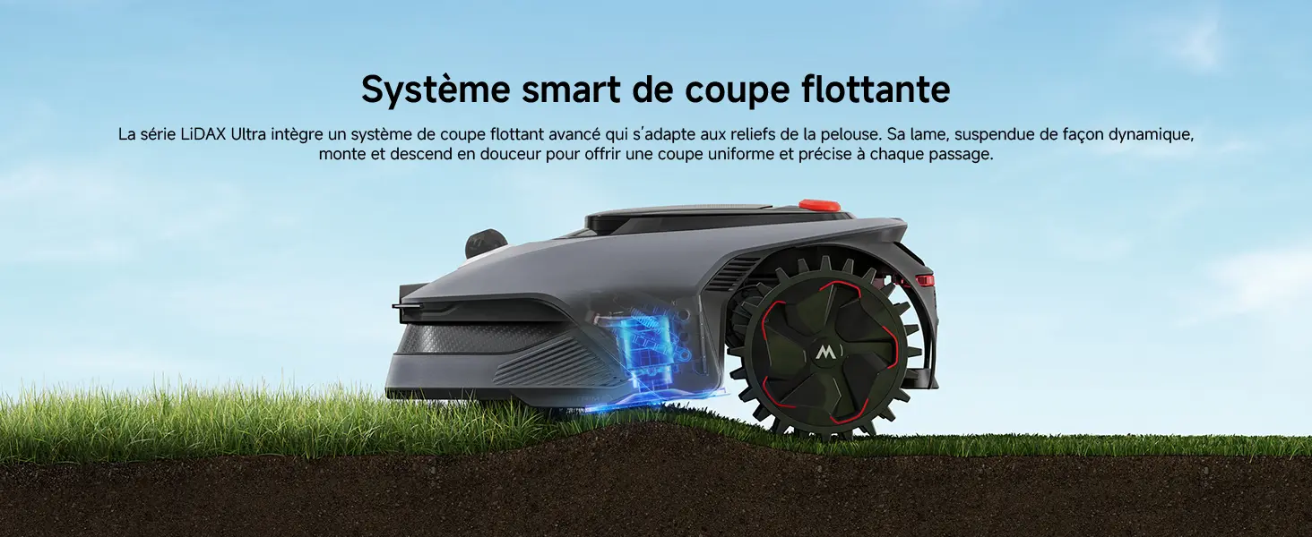 Robot tondeuse MOVA LiDAX Ultra 800 Robot Tondeuse sans Fil pé… — contenu détaillé 13