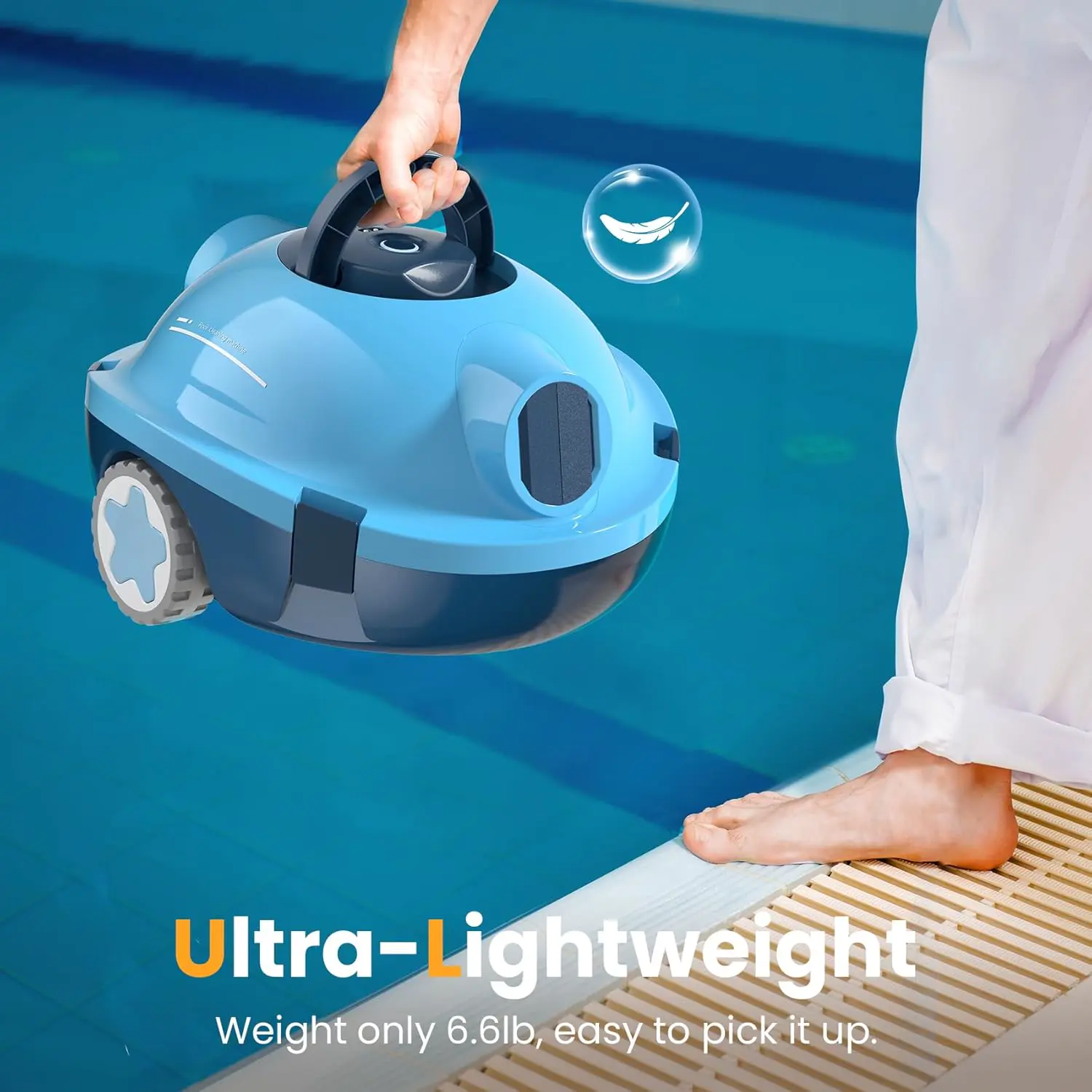 Robot piscine MEDOXA Robot Nettoyeur de Piscine sans Fil vue 5
