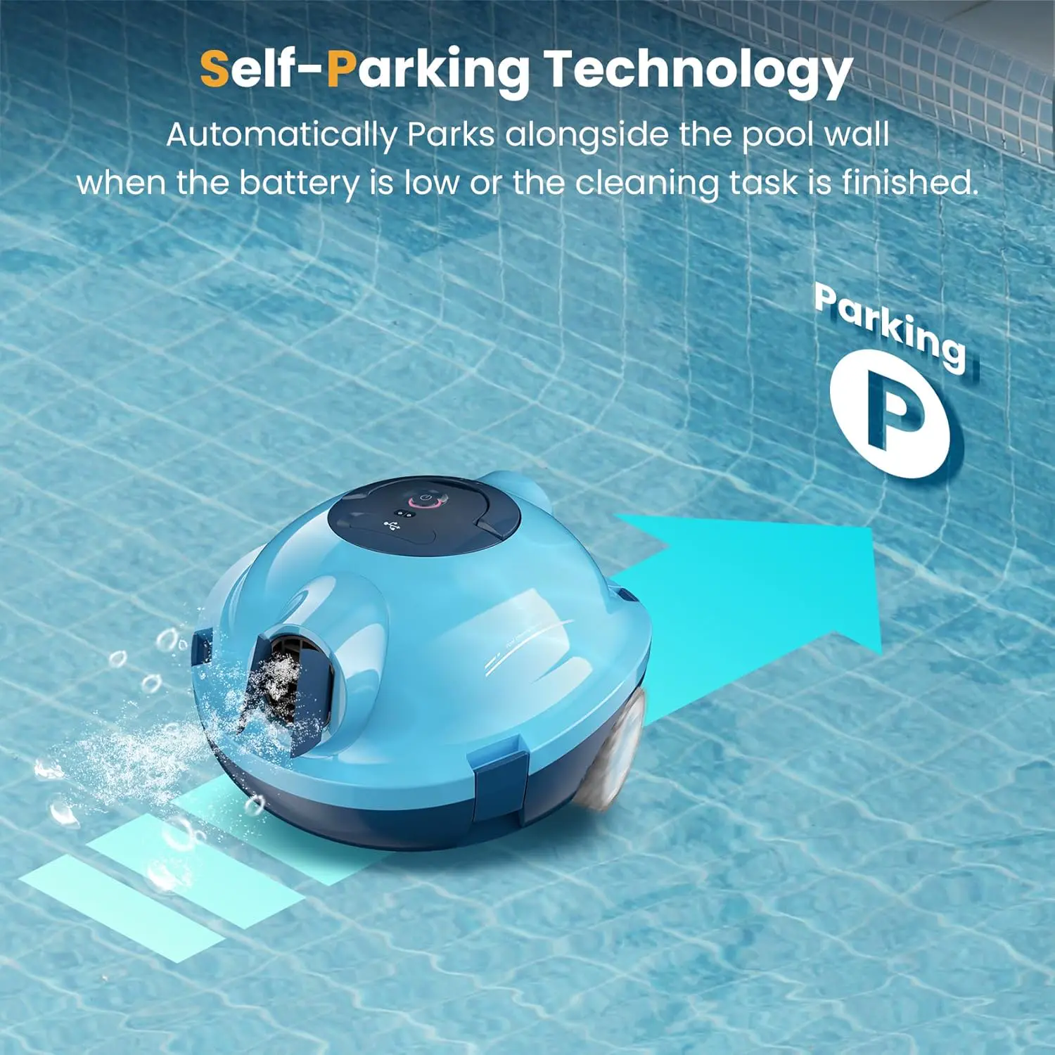 Robot piscine MEDOXA Robot Nettoyeur de Piscine sans Fil vue 7