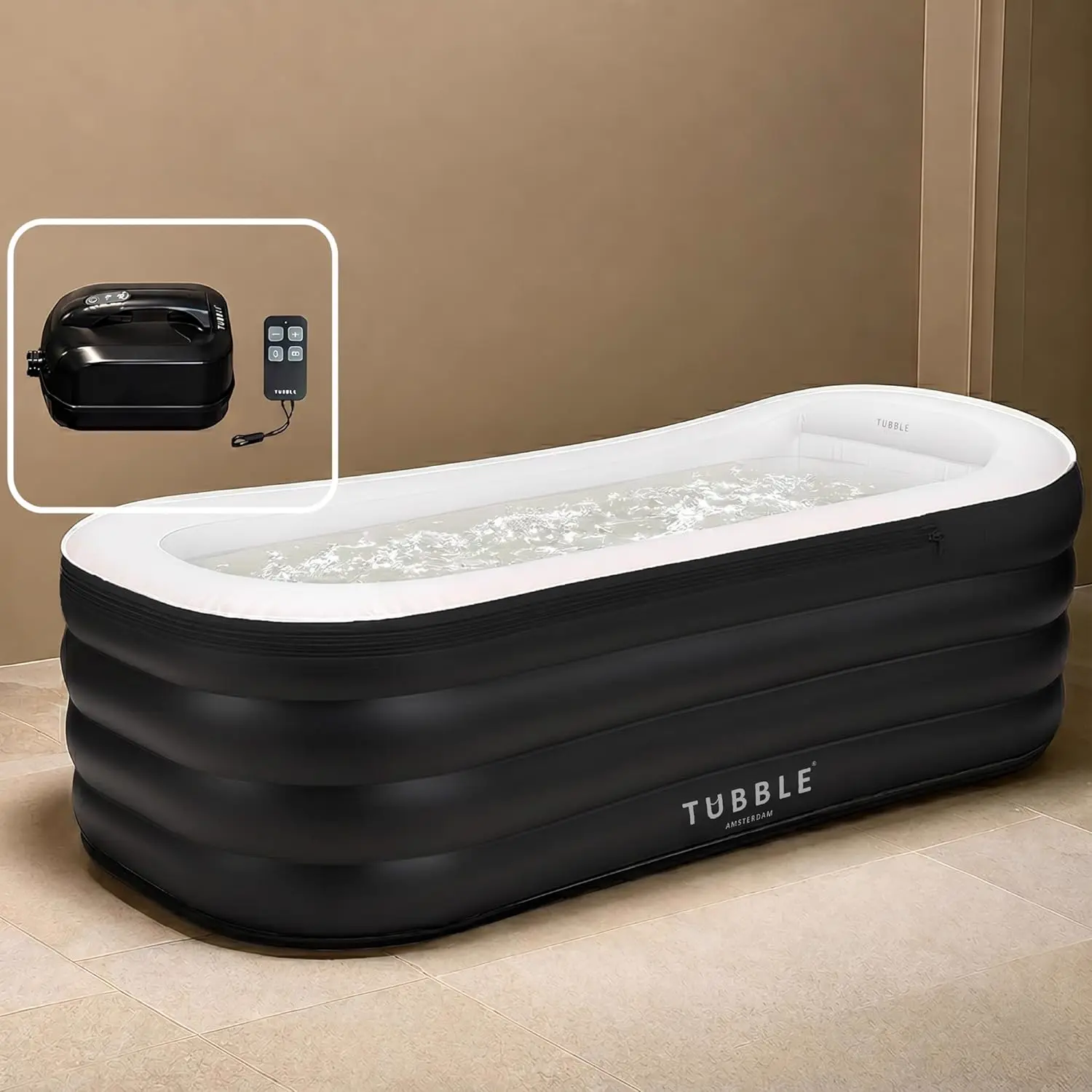 Tubble® Cuzi Spa Gonflable Black Onyx 255 L