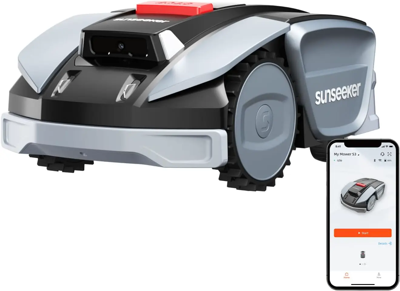 Sunseeker S3 Robot Tondeuse sans Fil Périphérique pour 800 m²