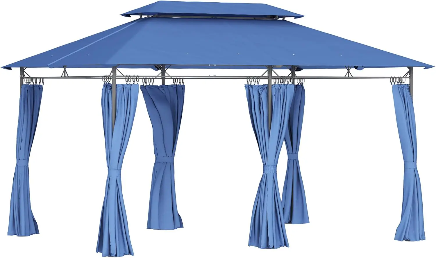 Outsunny Tonnelle de Jardin extérieur 3x4m