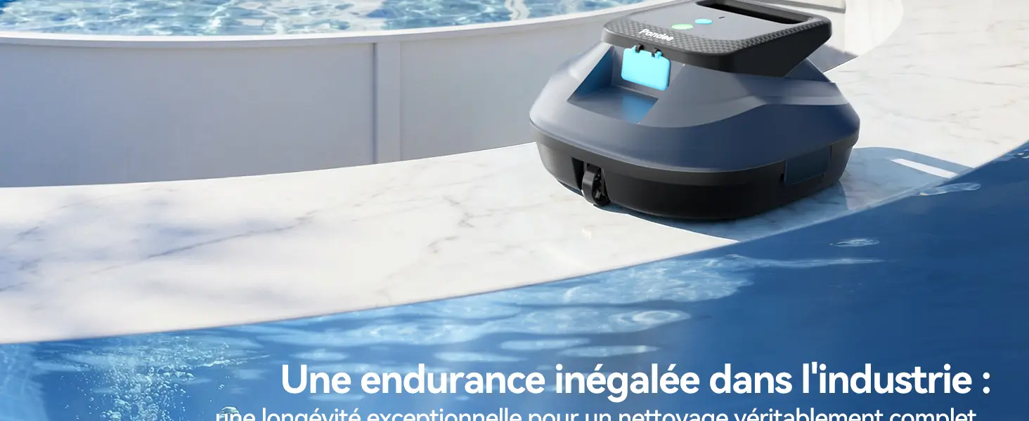 Robot piscine Pondee X2 Robot Piscine sans Fil avec 200 Min Au… — contenu détaillé 2