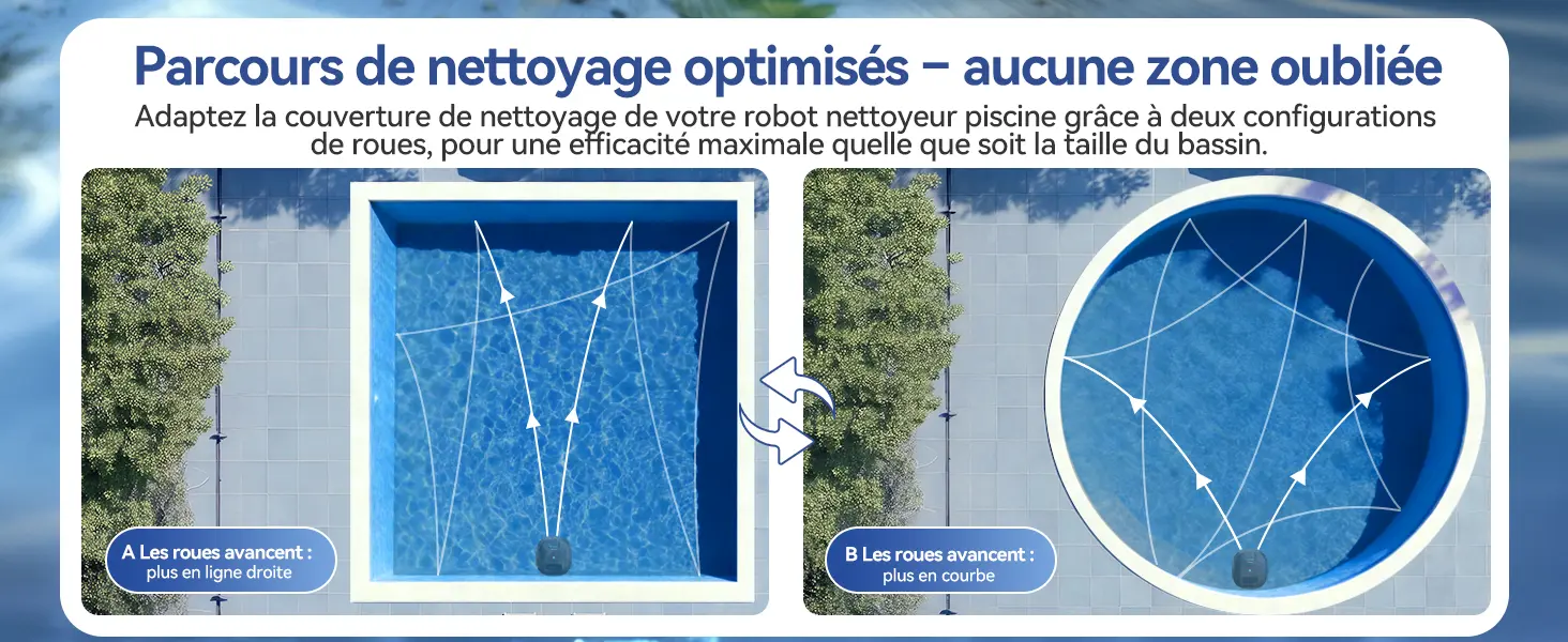 Robot piscine Pondee X2 Robot Piscine sans Fil avec 200 Min Au… — contenu détaillé 6