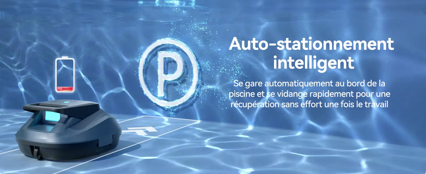 Robot piscine Pondee X2 Robot Piscine sans Fil avec 200 Min Au… — contenu détaillé 7