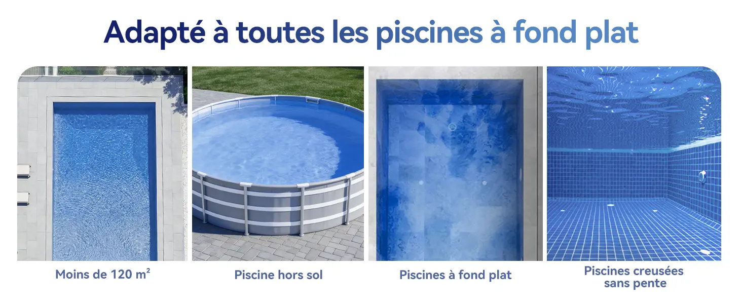 Robot piscine Pondee X2 Robot Piscine sans Fil avec 200 Min Au… — contenu détaillé 9