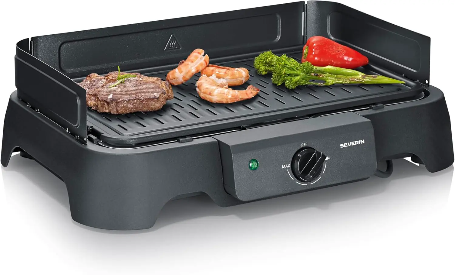Barbecue électrique en aluminium vue 3