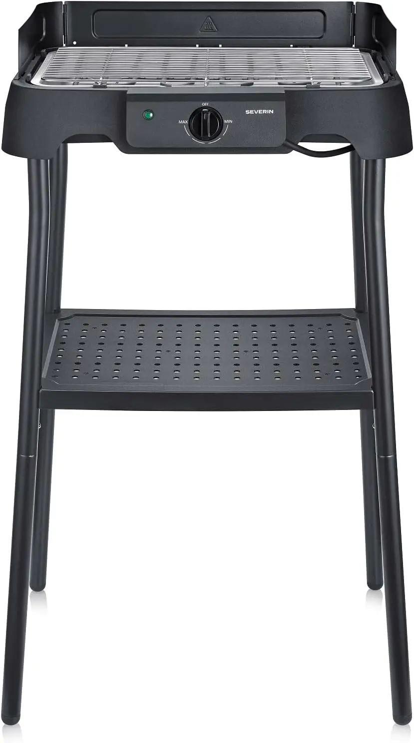 Barbecue électrique en aluminium noir 39 m² vue 4
