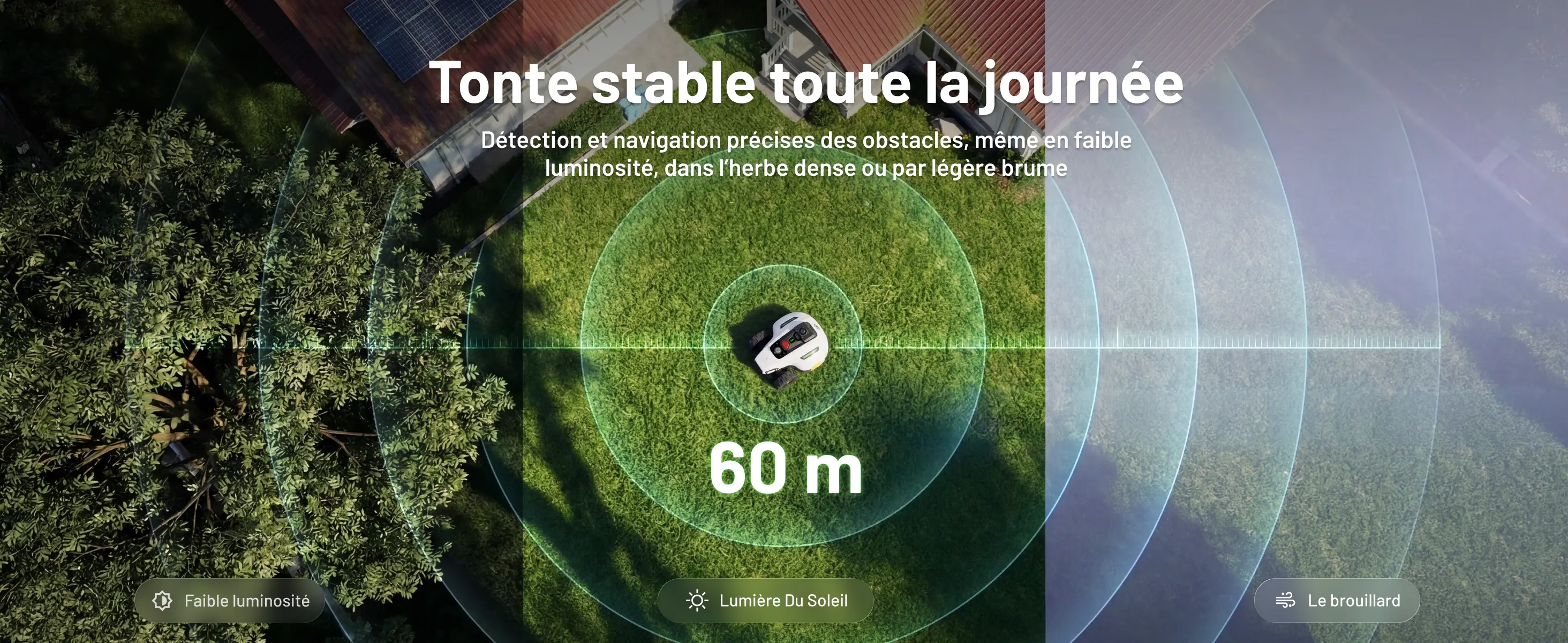 Robot tondeuse MAMMOTION YUKA Mini 2 800 LiDAR Robot Tondeuse… — contenu détaillé 2