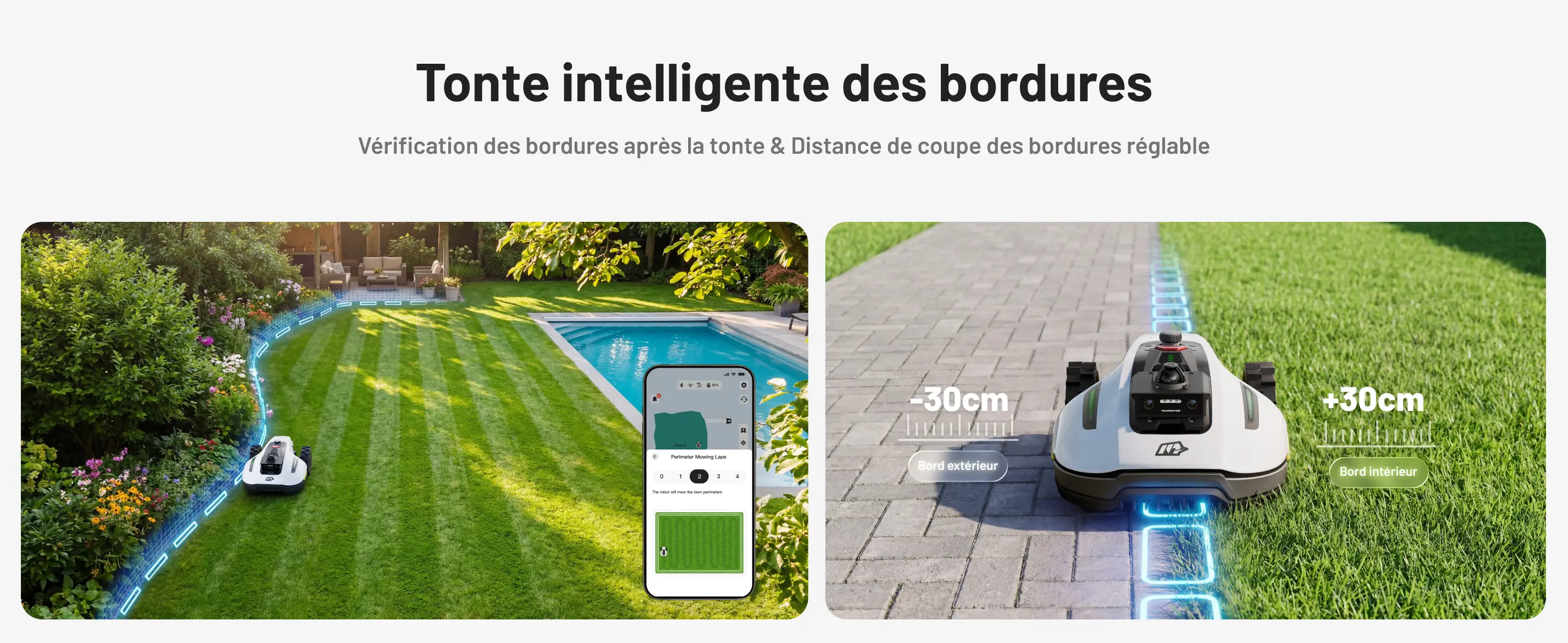 Robot tondeuse MAMMOTION YUKA Mini 2 800 LiDAR Robot Tondeuse… — contenu détaillé 7