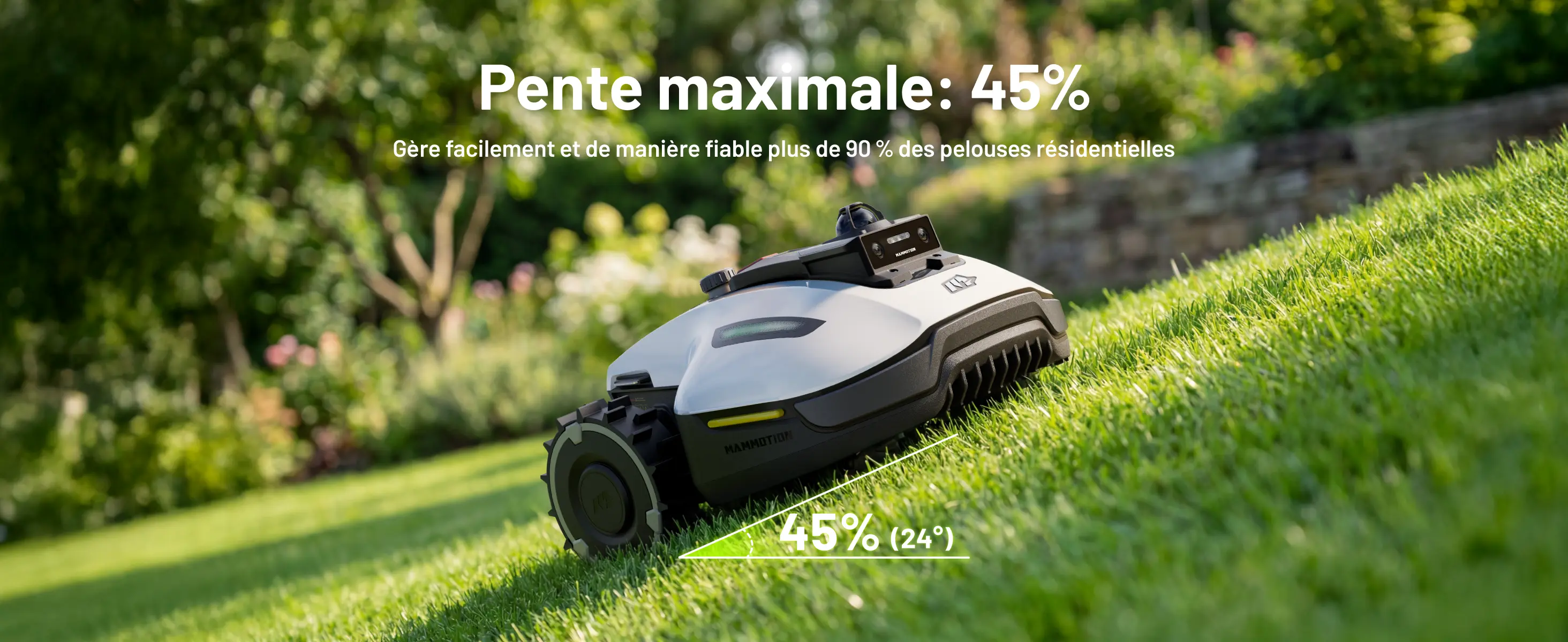 Robot tondeuse MAMMOTION YUKA Mini 2 800 LiDAR Robot Tondeuse… — contenu détaillé 8