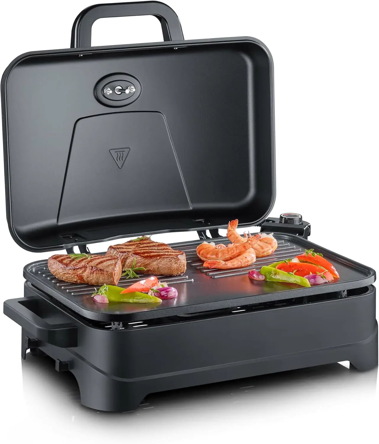 Barbecue électrique en métal noir 45 m² vue 3