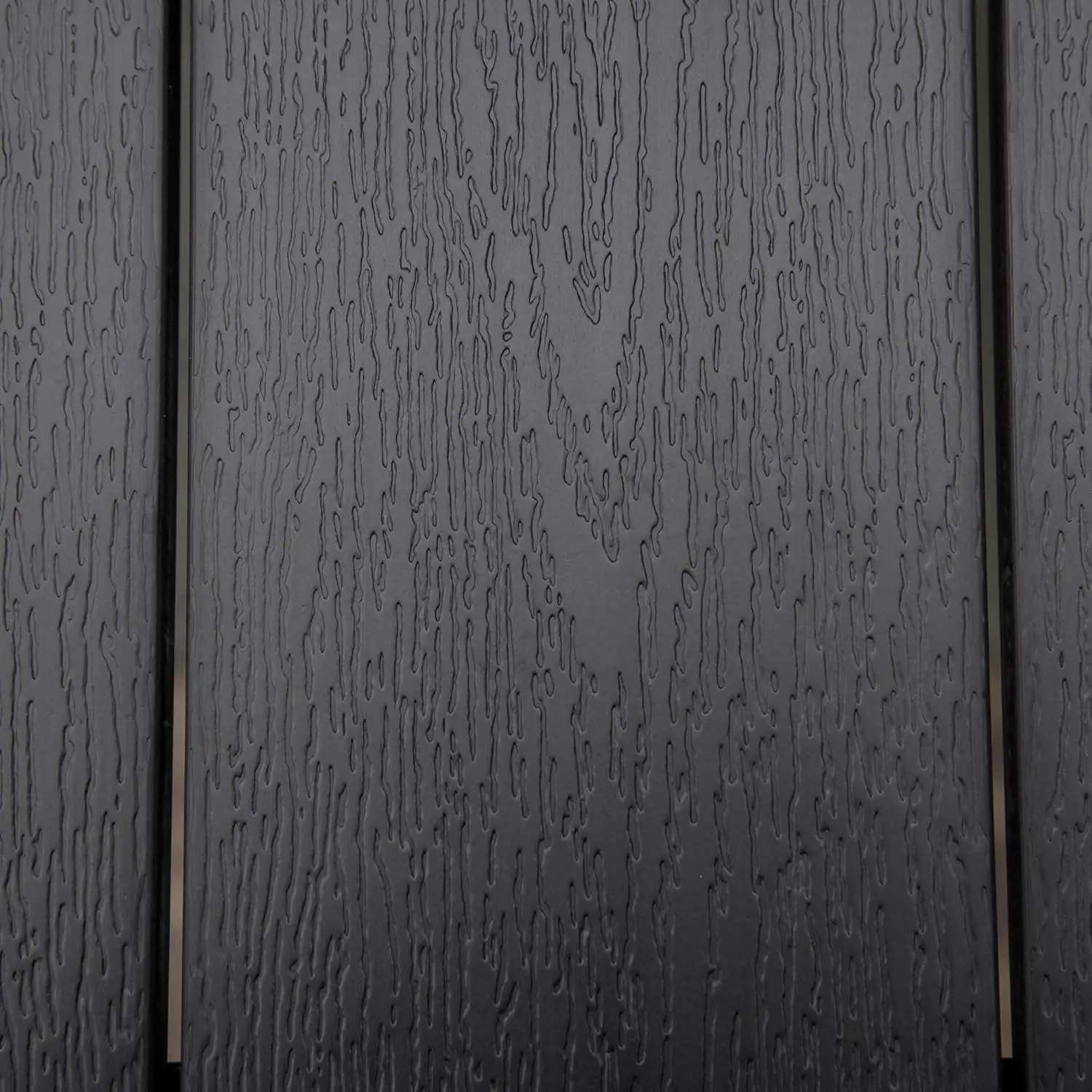 Table de jardin 6 places en aluminium noir vue 8