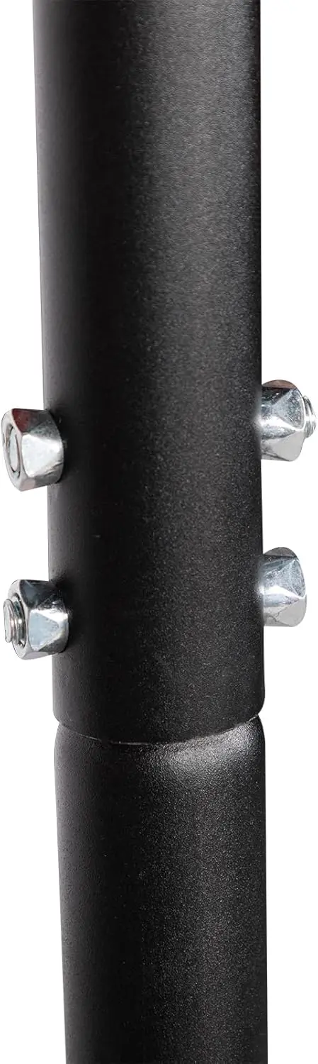 Fauteuils suspendus en métal gris vue 9