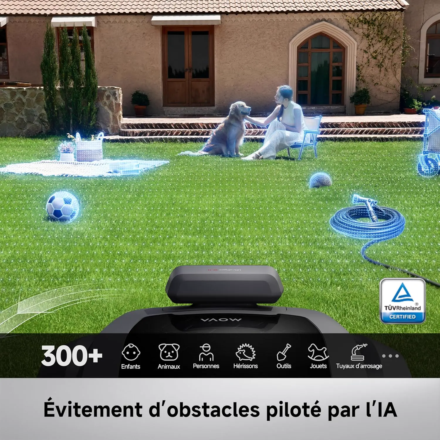 Tondeuse autoportée MOVA ViAX 500 Robot Tondeuse sans Fil péri… vue 8
