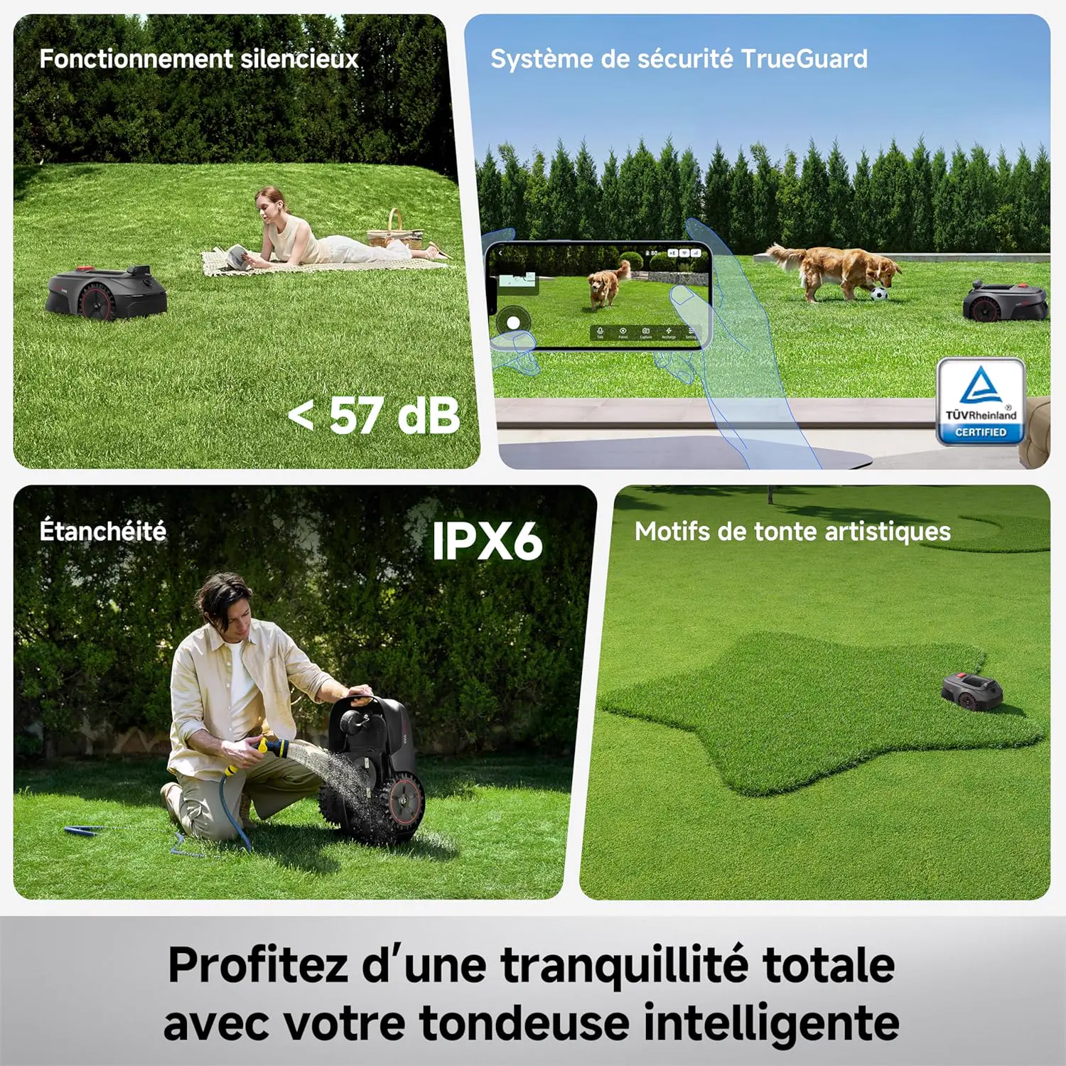 Tondeuse autoportée MOVA ViAX 500 Robot Tondeuse sans Fil péri… vue 11