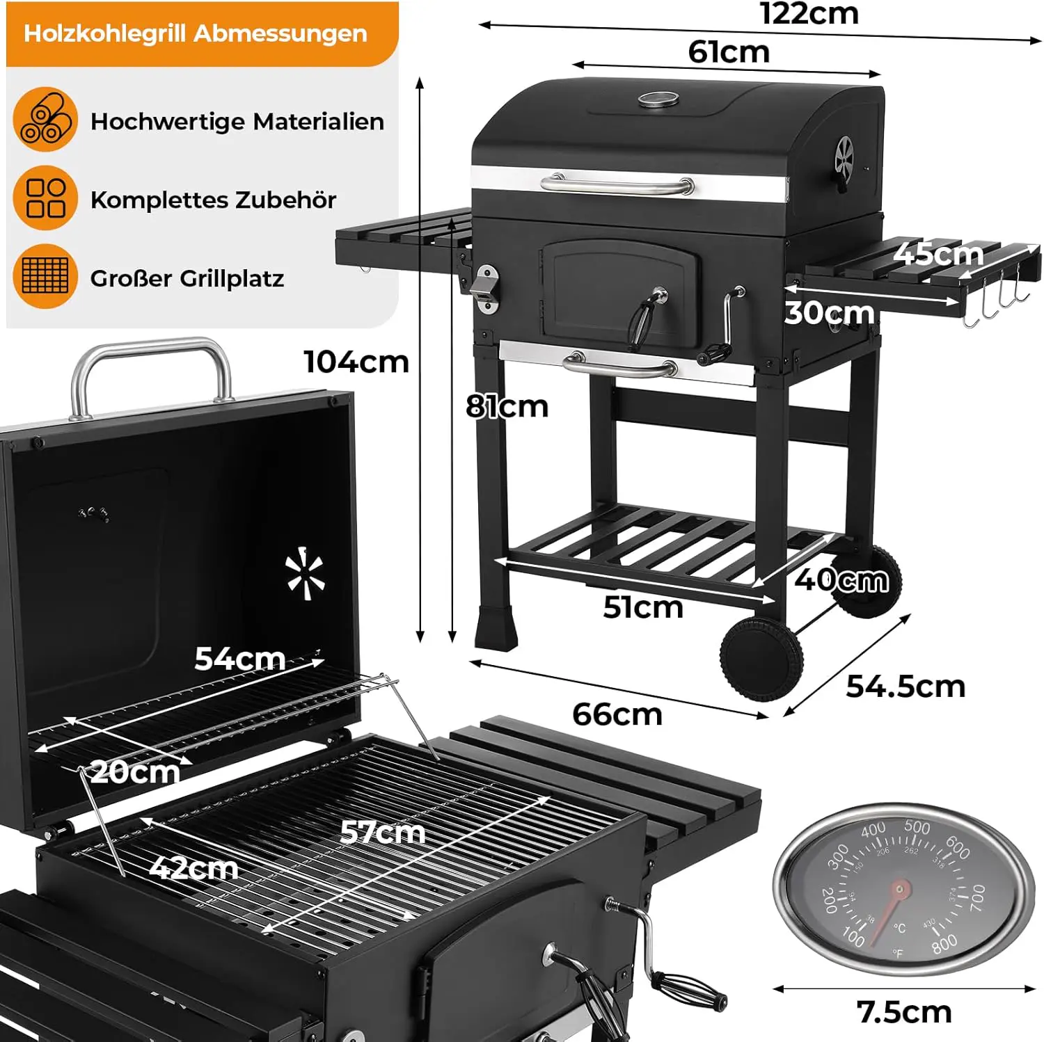 Barbecue weber 8 places en métal 57 m² vue 2