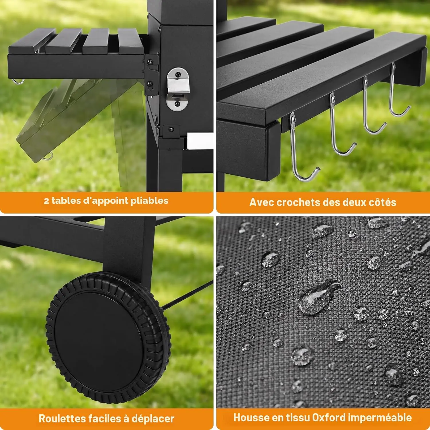 Barbecue weber 8 places en métal 57 m² vue 3