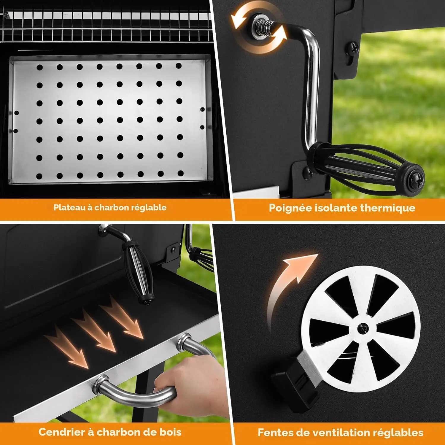 Barbecue weber 8 places en métal 57 m² vue 4