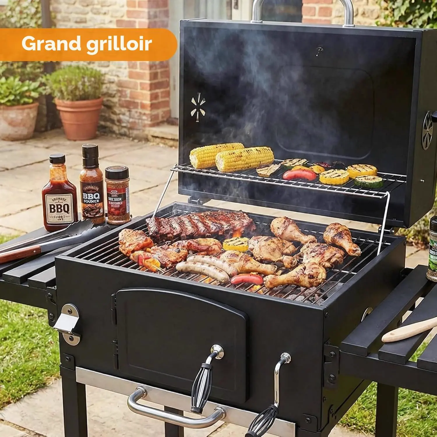 Barbecue weber 8 places en métal 57 m² vue 7