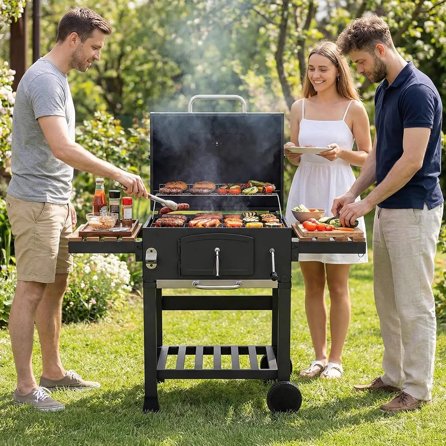 Barbecue weber 8 places en métal 57 m² vue 8
