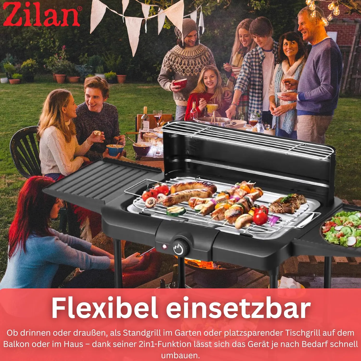 Barbecue électrique en métal 41 m² vue 2