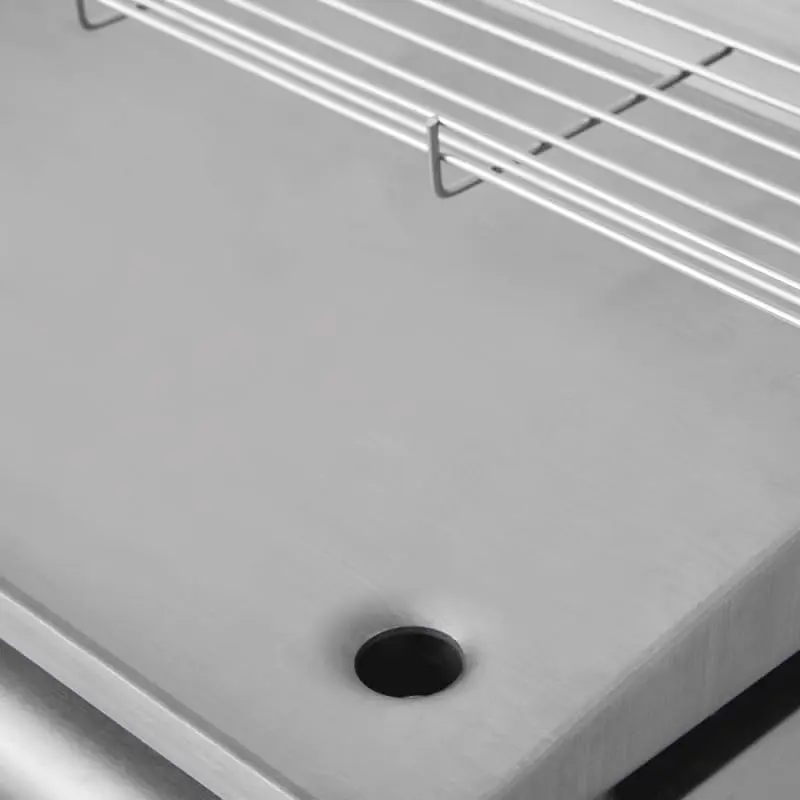 Plancha BRASERO BY FAVEX - Plancha gaz inox Silvia IIG Evo 4 feux vue 9