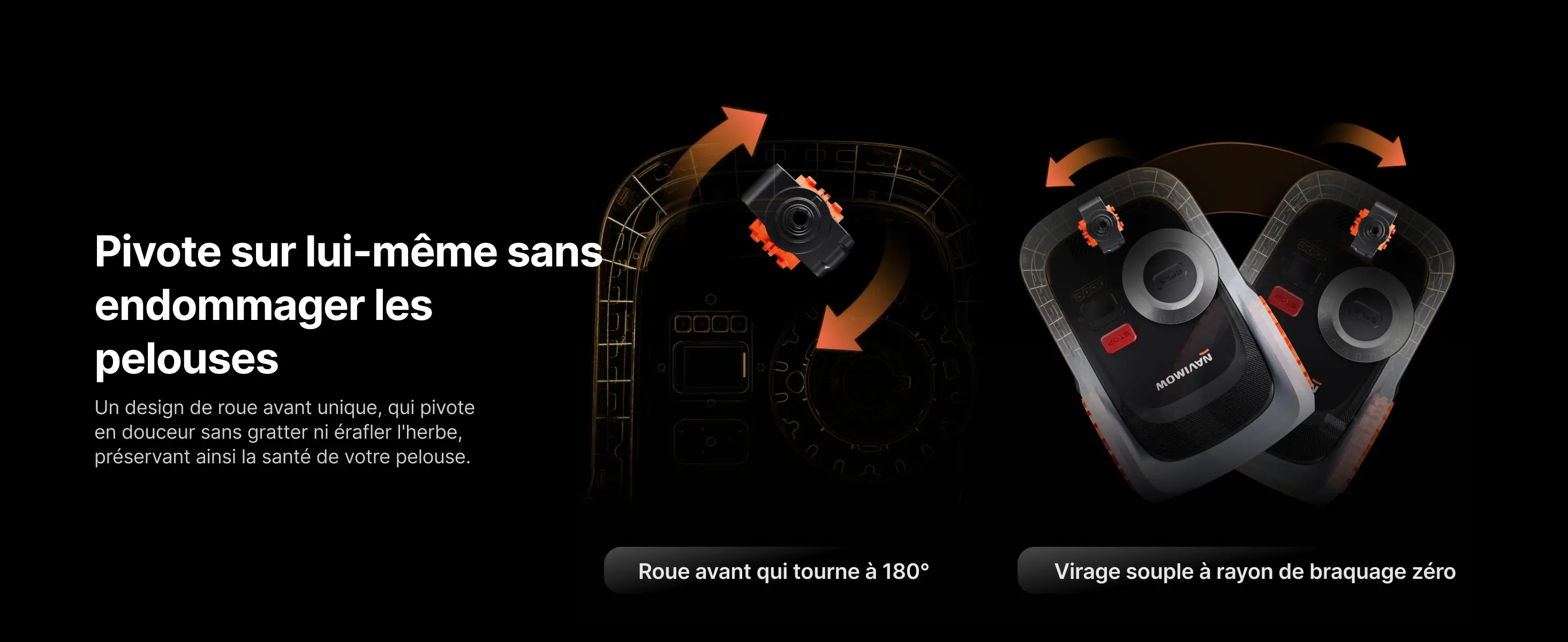 Robot tondeuse gris — contenu détaillé 8