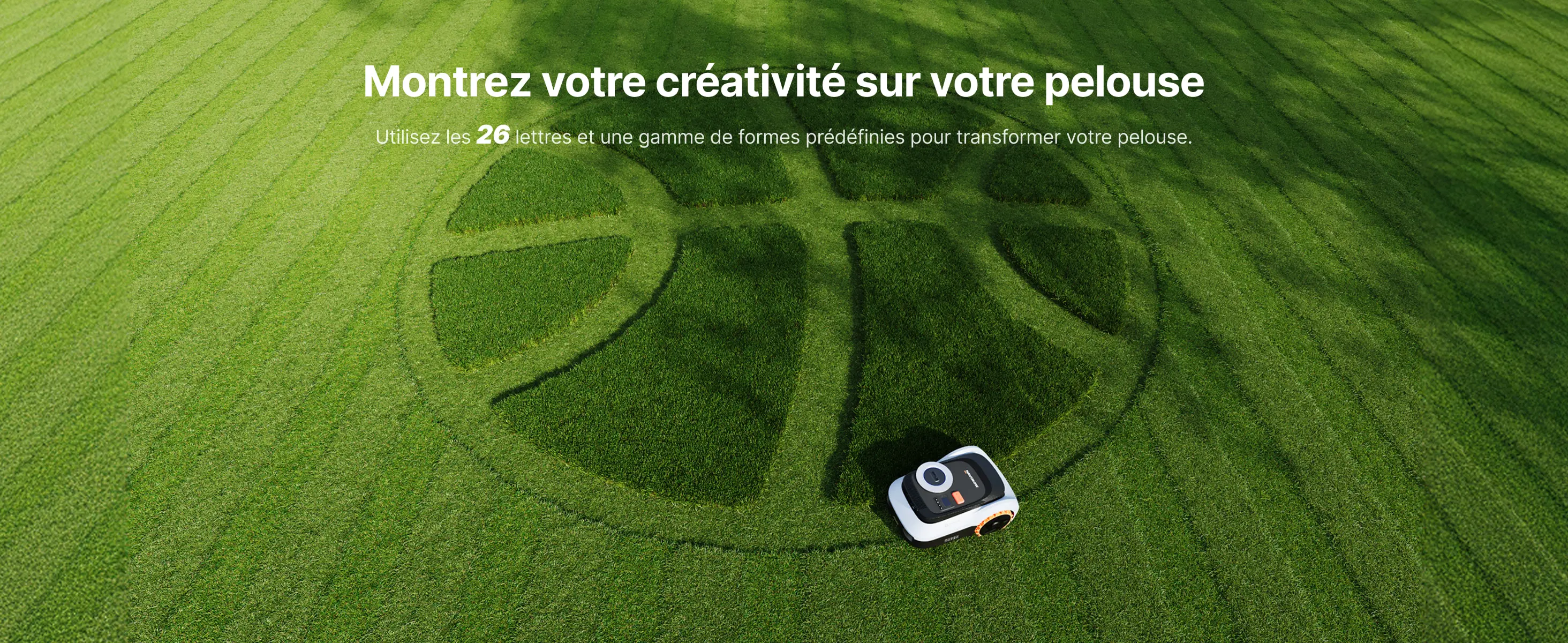 Robot tondeuse gris — contenu détaillé 15