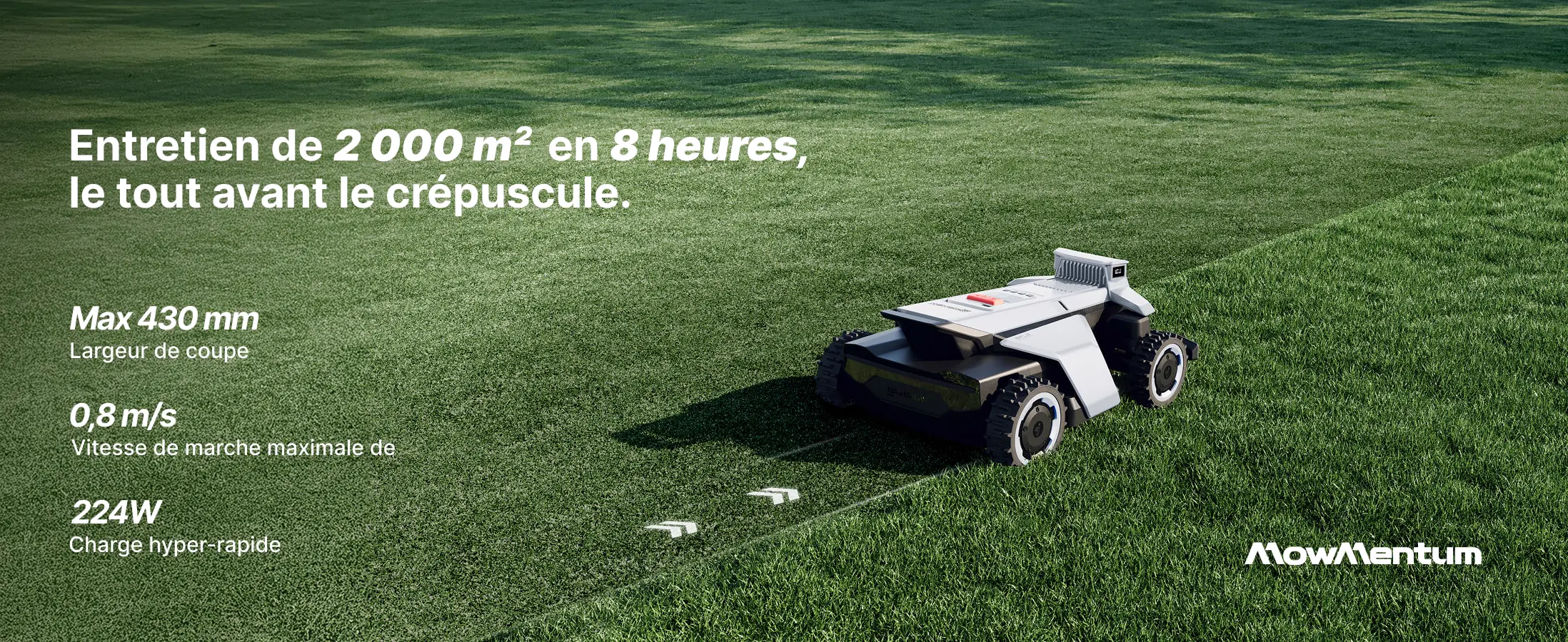 Robot tondeuse gris — contenu détaillé 4