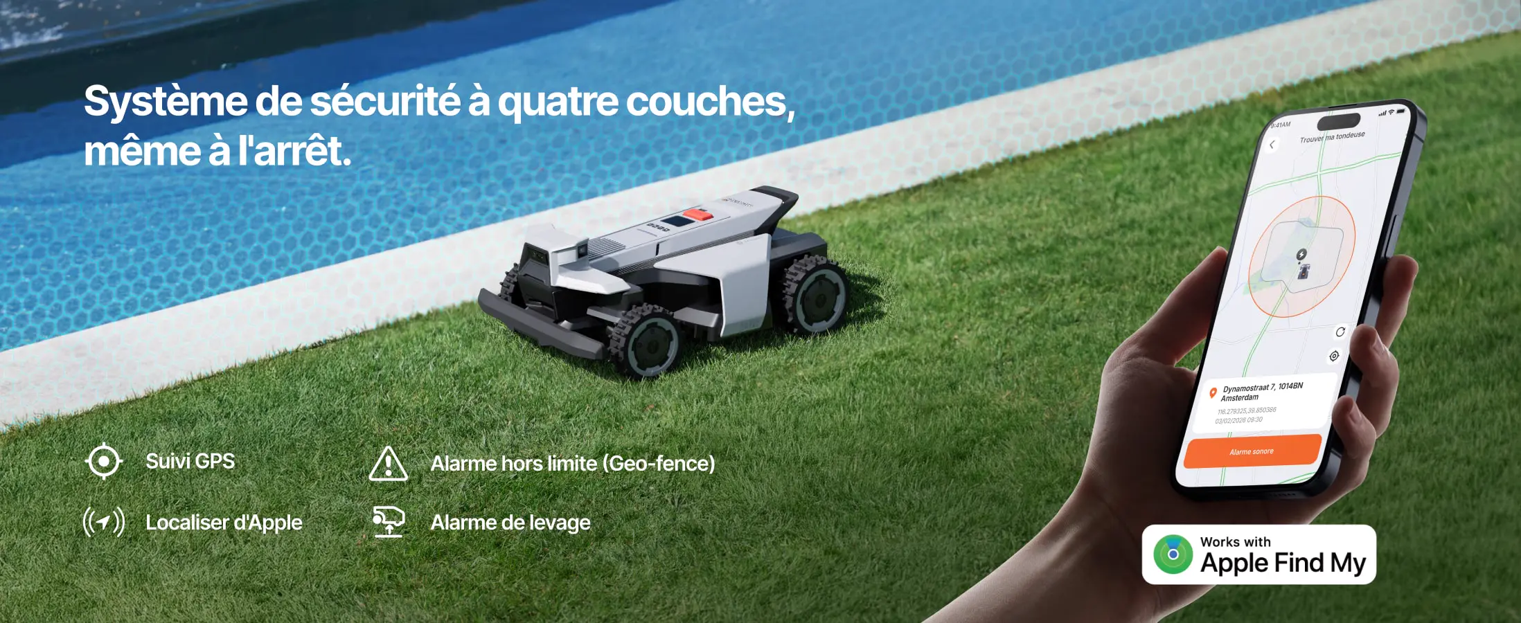 Robot tondeuse gris — contenu détaillé 14