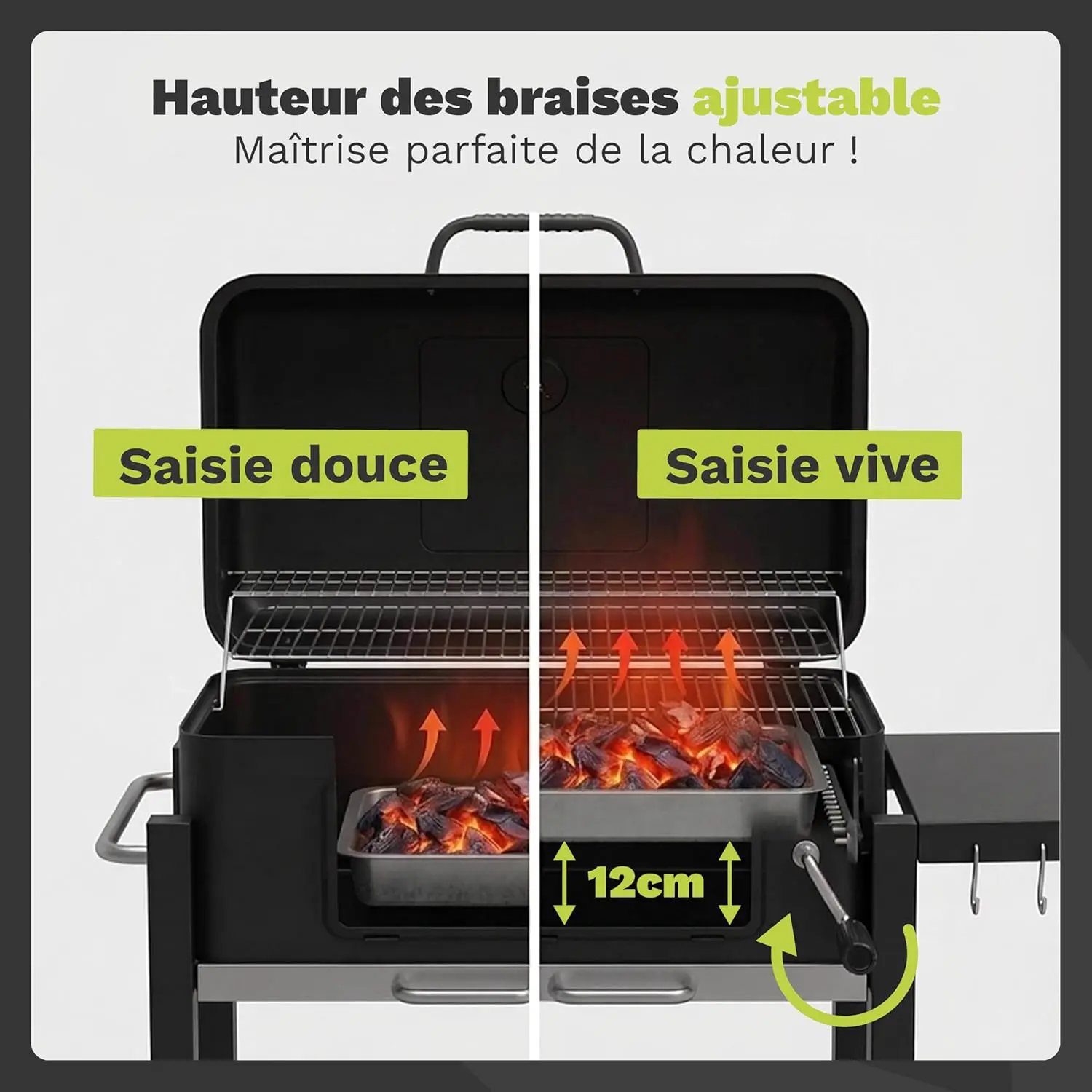 Barbecue weber en bois vue 4