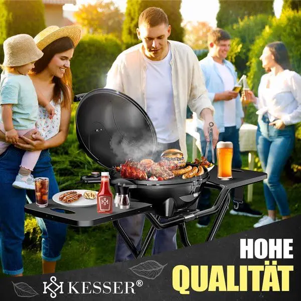 Barbecue électrique KESSER barbecue électrique 2 en 1 de table vue 9