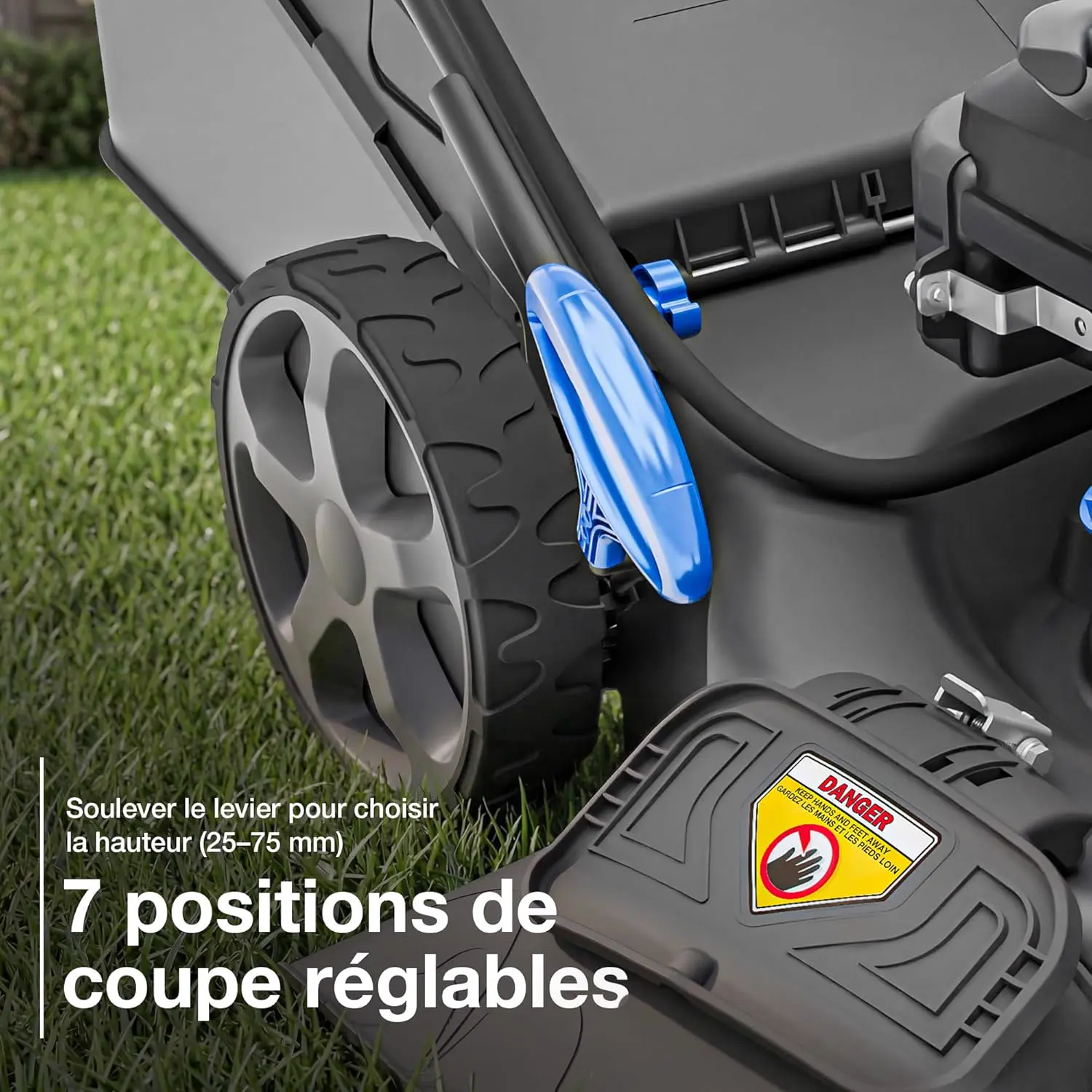 Tondeuse autoportée Hyundai Tondeuse à Gazon Thermique 46 cm a… vue 4