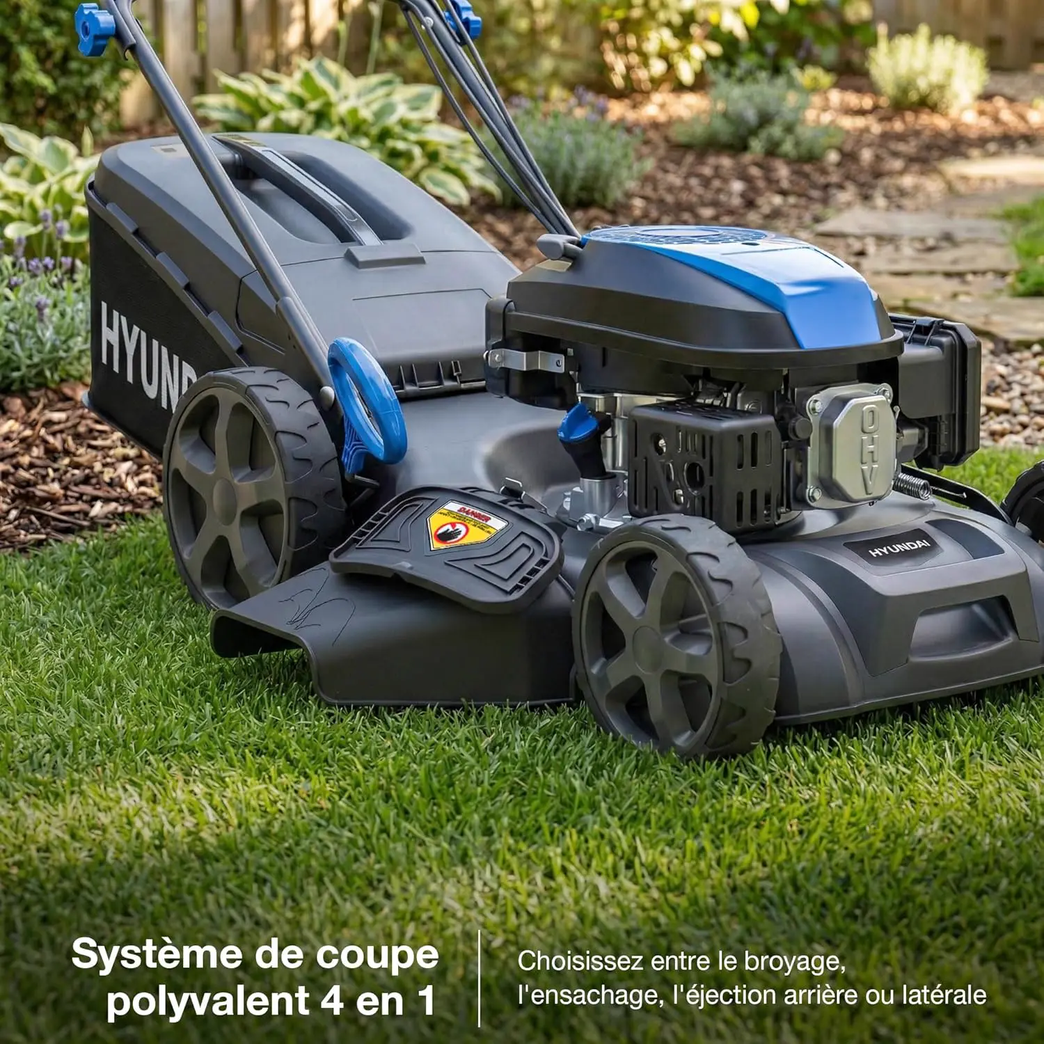 Tondeuse autoportée Hyundai Tondeuse à Gazon Thermique 46 cm a… vue 5