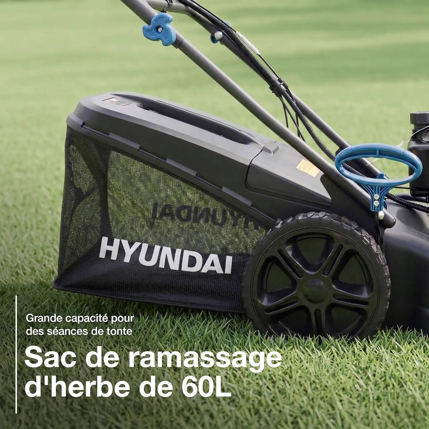 Tondeuse autoportée Hyundai Tondeuse à Gazon Thermique 51 cm a… vue 6