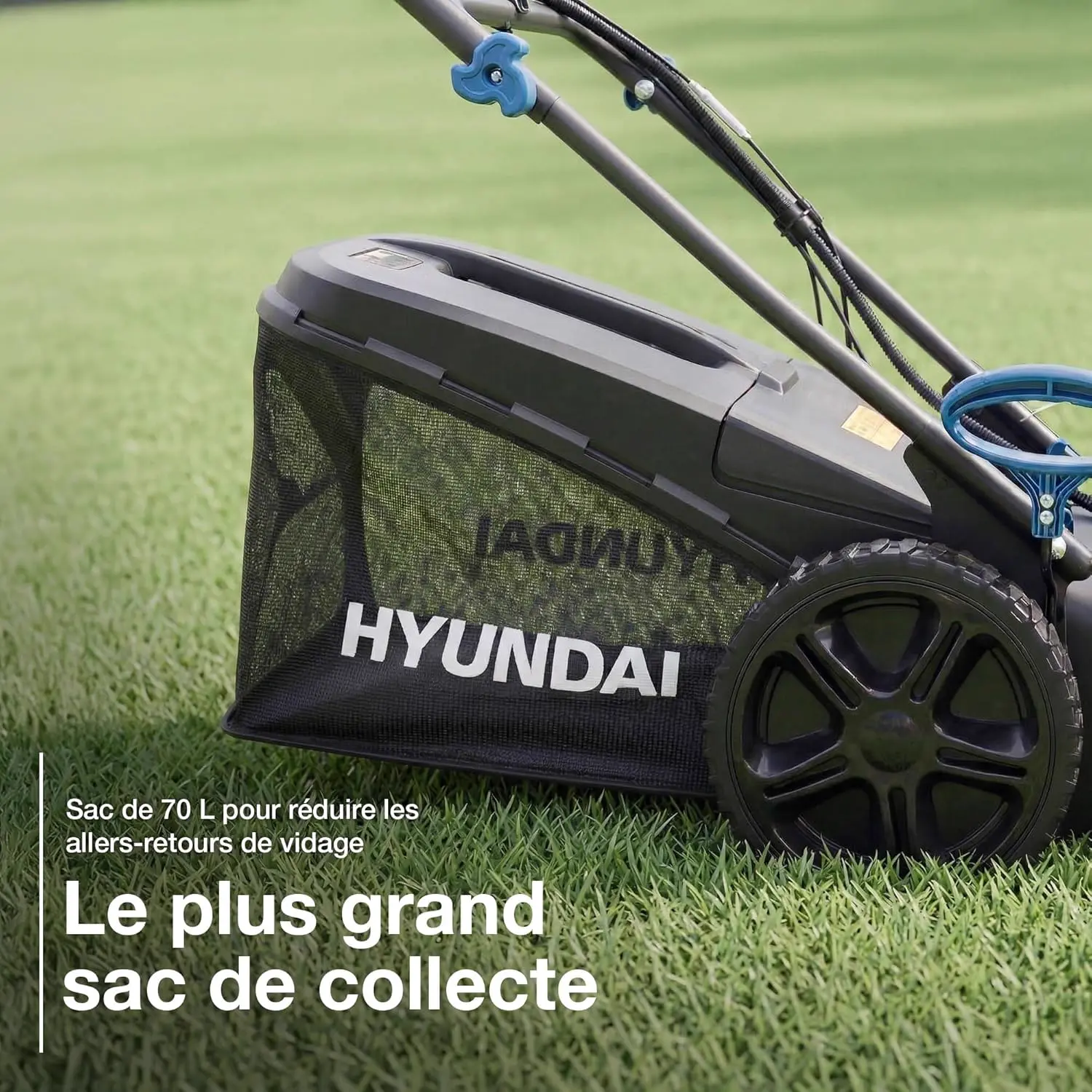 Tondeuse autoportée Hyundai Tondeuse à Gazon Thermique 56 cm a… vue 4