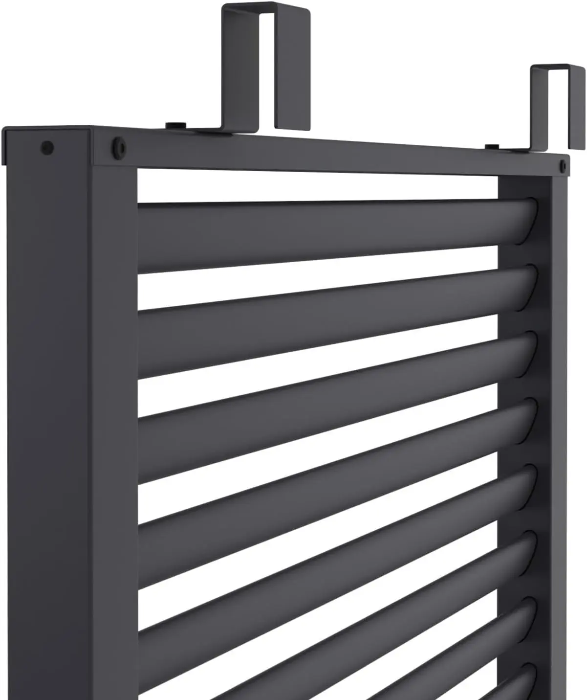 Pergola en métal gris 3x4 m vue 8