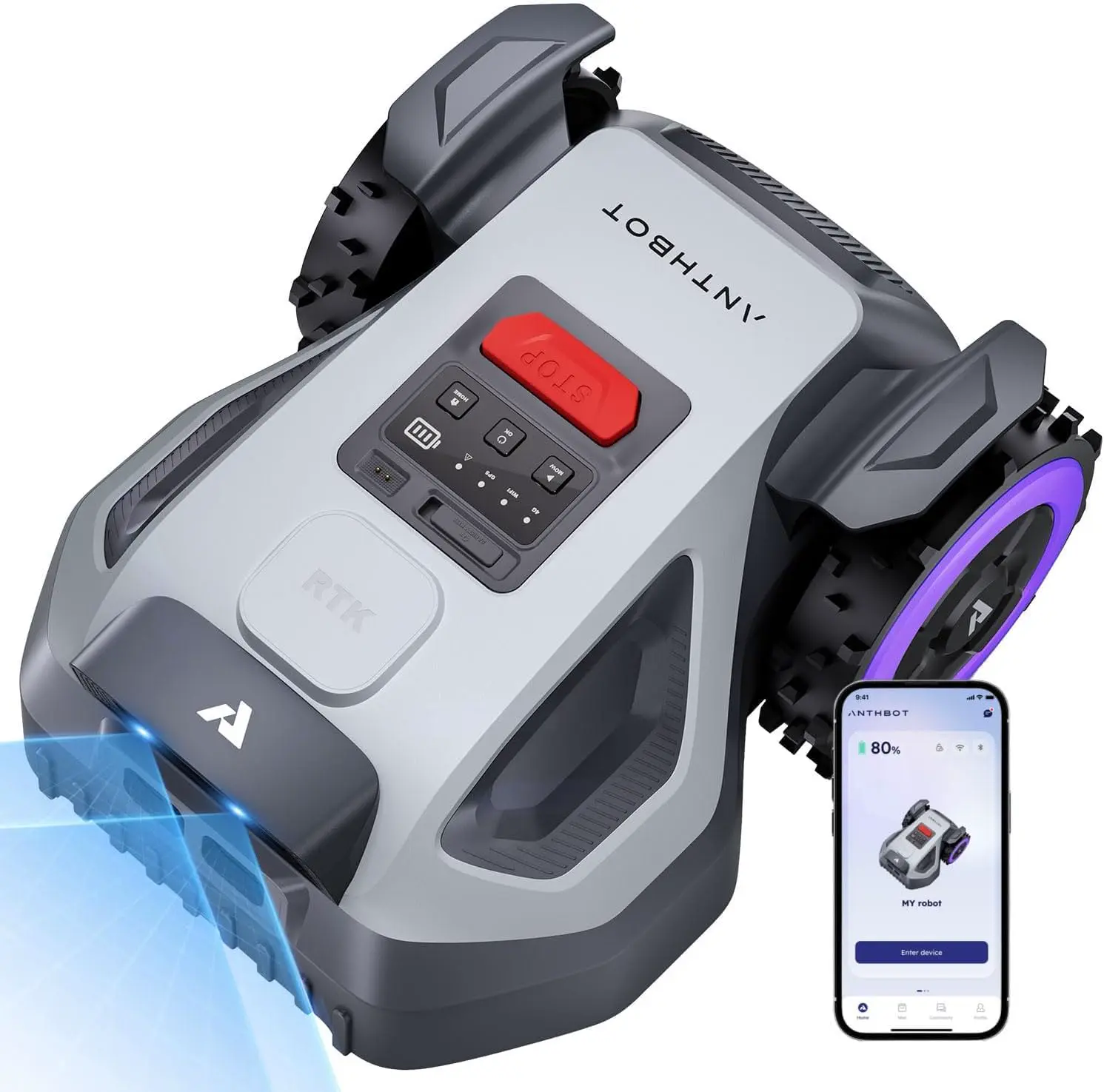 ANTHBOT M5 Robot Tondeuse sans Fil