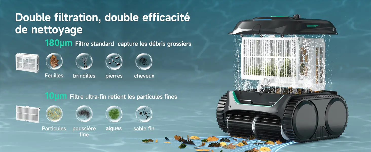 Robot piscine noir — contenu détaillé 4