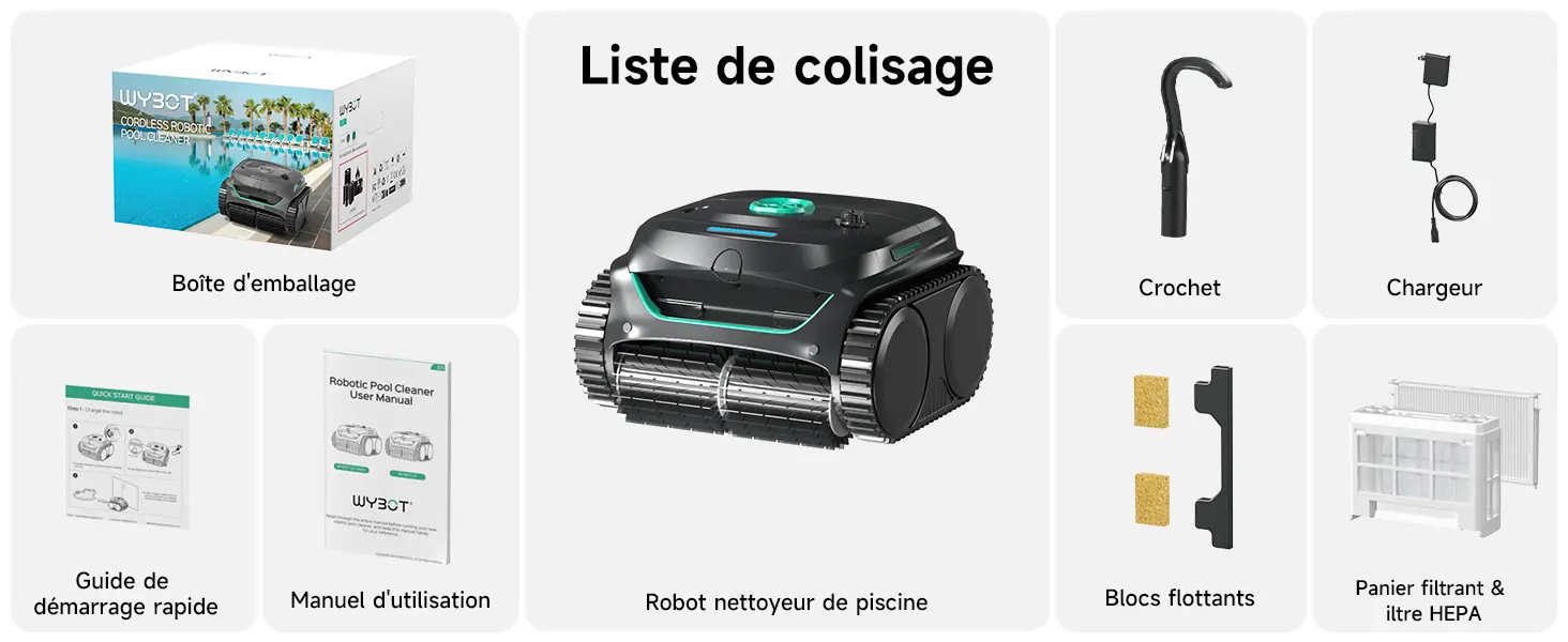 Robot piscine noir — contenu détaillé 17