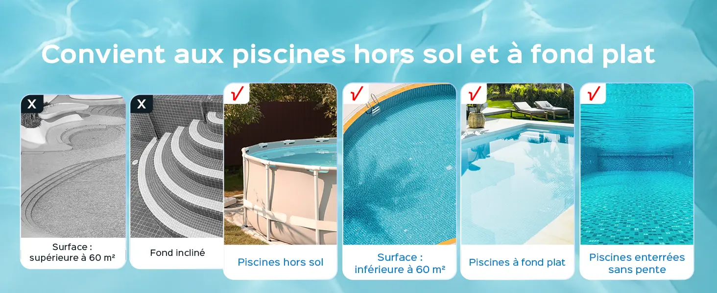 Robot piscine noir 60 m² — contenu détaillé 8