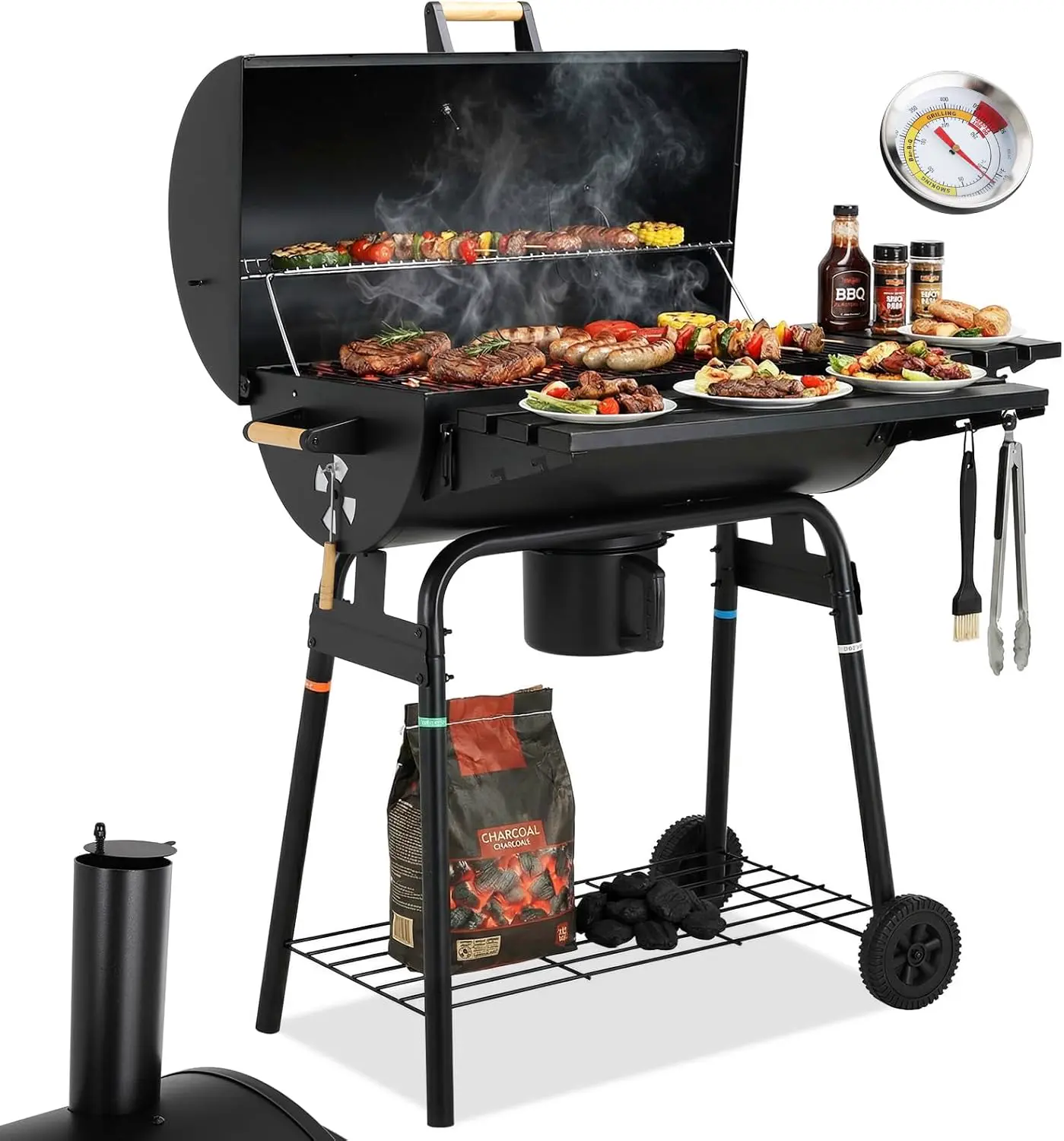 TLSUNNY Barbecue Charbon de Bois